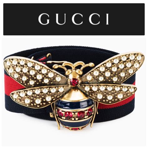 gucci gold bee charm|gucci bee belt.